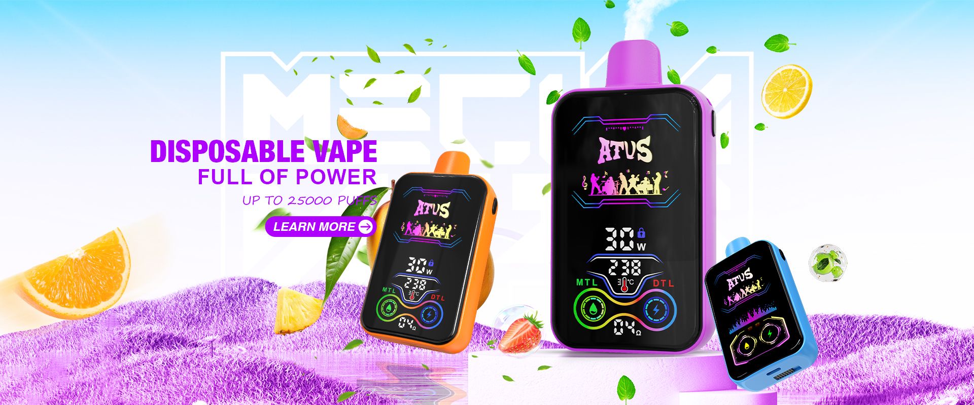 ATVS Vape Texas TX USA | Disposable Vape Refillable Pod kit 25000, 30000, 40000, 45000Puffs with best price