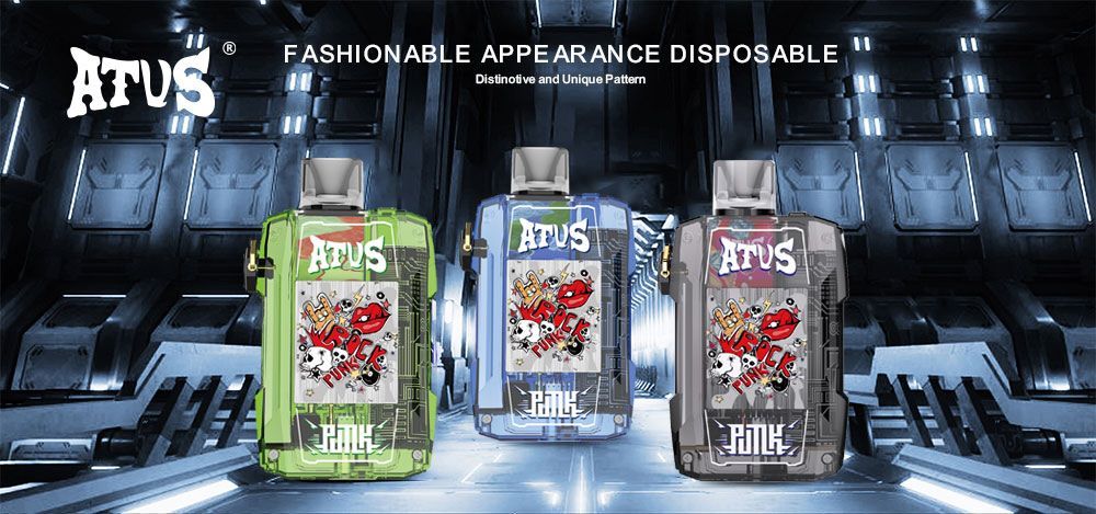DE012 Texas TX USA 7000 Puffs Disposable Vapes with rechargeable and adjustable airflow ATVS Vape