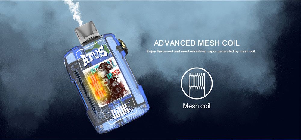 DE012 Texas TX USA 7000 Puffs Disposable Vapes with rechargeable and adjustable airflow ATVS Vape