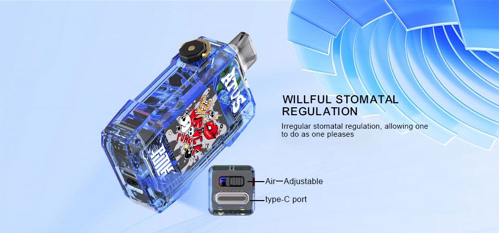 DE012 Texas TX USA 7000 Puffs Disposable Vapes with rechargeable and adjustable airflow ATVS Vape