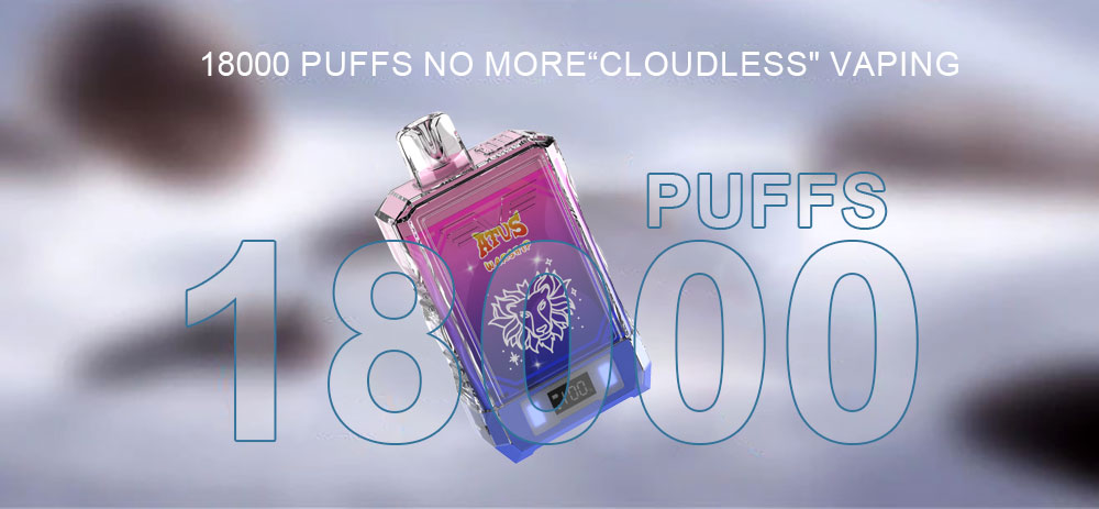 DE015 Texas TX USA 18000 Puffs Disposable Vape with LED display screen and adjustable airflow rechargeable ATVS Vape