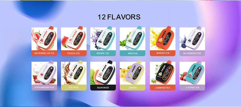 DE016 Texas TX USA 25000 Puffs Disposable Vape with LED display screen and adjustable airflow rechargeable