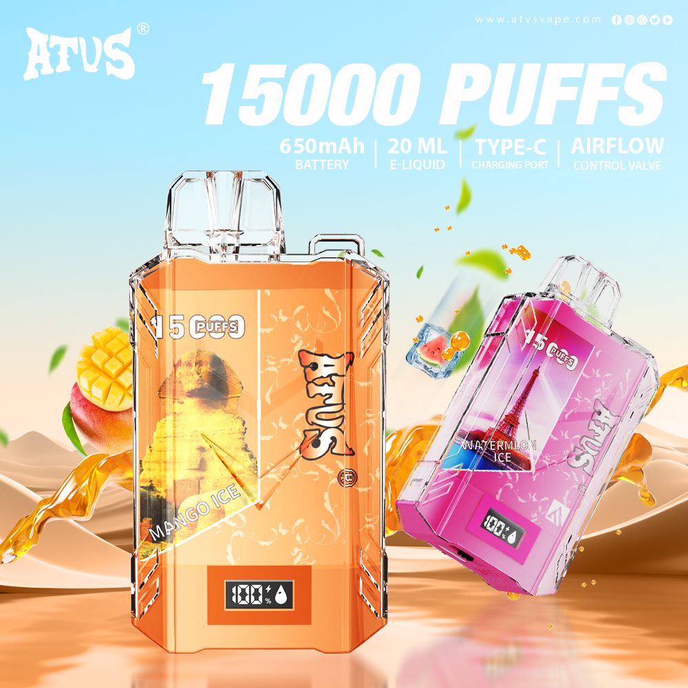 30000 Puffs Disposable Vape With LED display screen and adjustable airflow rechargeable Premium Vape Device Adjustable Airflow 0% 2%  Nicotine ATVS ATUS  EU Stock Dual Flavors Vape vape germany vape dubai