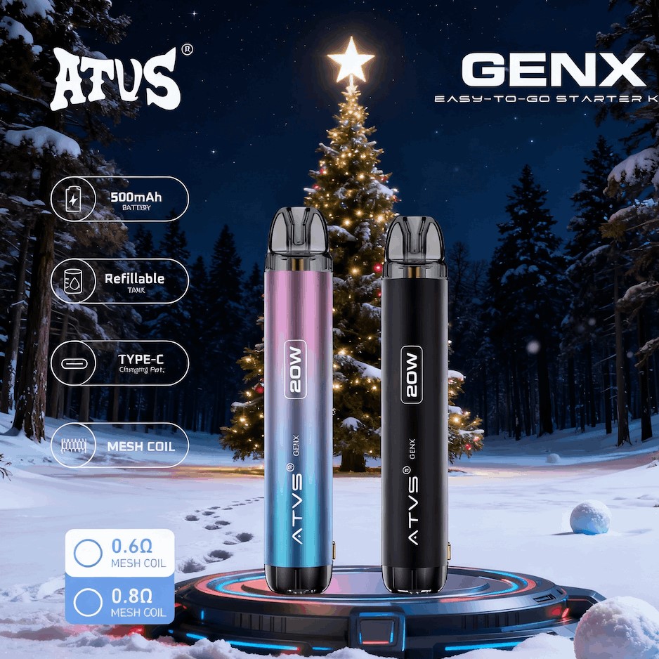 DE020 Texas TX USA Refillable Pod Kit System Device with Adjustable Airflow MTL RDL ATVS Vape