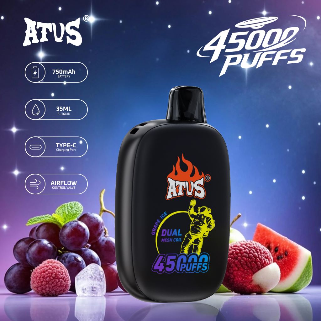 45000 Puffs Disposable Vape with rechargeable and adjustable airflow US Hot Sale Rechargeable E Cigarette 35ml 2025 New vape