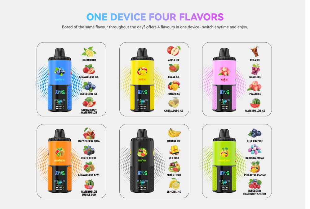 DE030 Texas TX USA 60000 Puffs Disposable Vape with LED Display Screen and Adjustable Airflow Rechargeable ATVS Vape